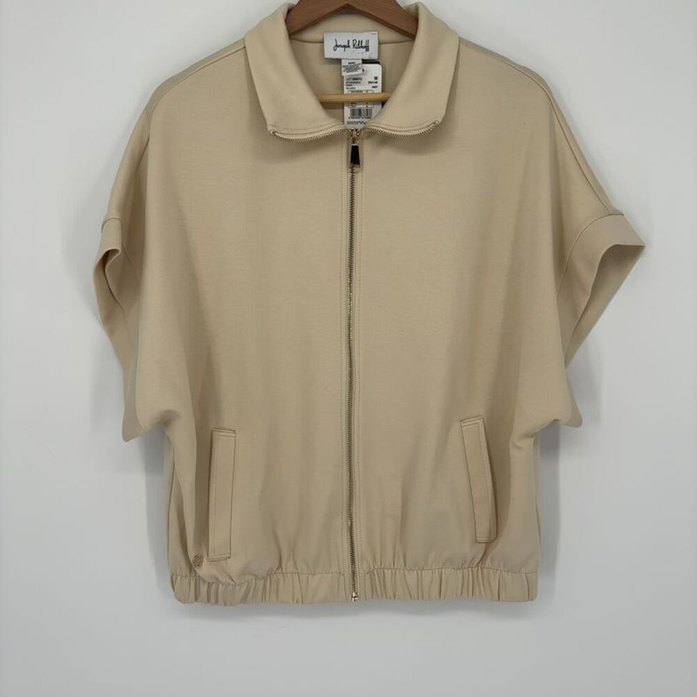 Joseph Ribkoff Short Sleeve Dolman Zip Jacket